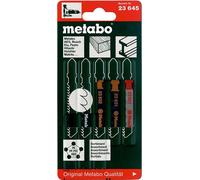 Metabo Assortiment de lames de scie sauteuse 2, bois+métal+plastique, 5 pièces, HCS/HSS, 4xbois, 1xmétal