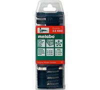 Metabo Assortiment de lames de scie sauteuse 4, 25 pièces