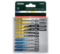 Metabo Lames de scie sauteuse Assortiment 623599000 – 10 pièces