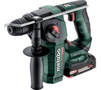 Metabo Marteau perforateur sans fil Metabo BH 18 LTX BL 16 18V avec batteries et chargeur, dans metaBOX 145 L Quantité:1