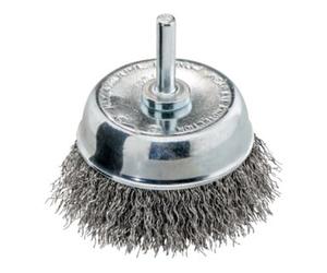 Metabo Brosse boisseau 75x0,30 mm/ 6 mm, fil métallique ondulé, queue de 6 mm metabo Quantité:1