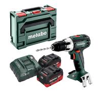 Metabo BS 18 LT Perceuse-visseuse sans fil 18 V 60 Nm + 2x batterie LiHD 5,5 Ah + chargeur + metaBOX