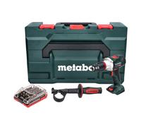 Metabo BS 18 LTX BL I Perceuse-visseuse sans fil 18 V 130 Nm Brushless + kit d'embouts 32 pces + metaBOX - sans batterie, sans chargeur