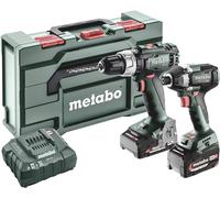Metabo Kit d'outils sans fil Metabo 2.8.6 18VSB 18 L + SSD 18 LT 200 BL ; metaBOX 145 L Quantité:1