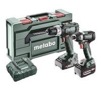 Metabo BSLBL+SSD200LTBL -Perceuse-visseuse à percussion sans fil, Visseuse à chocs sans fil + batterie, + chargeur G