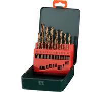 Metabo Cassette de forets HSS-CO-SP, 19 pièces