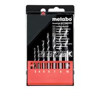 Metabo Coffret forets universels 627186000 – 7 pièces Ø 3–10 mm pour métal/pierre/béton/bois/brique