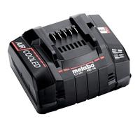 metabo Chargeur Rapide ASC 145, 12 V - 36 V, Technologie Air Cooled | Compatible avec toutes les batteries CAS, charge universelle rapide, refroidissement breveté pour durée de vie maximale