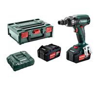 METABO Clé à chocs sans fil SSW 18 LTX 400 BL 2x5,2 Ah 602205650