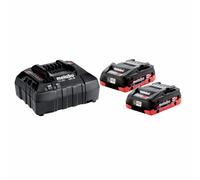 Metabo Coffret Basis 2 x LiHD 4.0 Ah 685163000