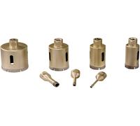 Metabo Coffret de couronnes diamantées pour carrelage « Dry », 7 pieces, M14 628317000