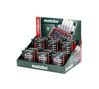Metabo 626721000 Jeu d'embouts 29 pièces vis Pozidriv, cruciforme Phillips, vis à fente, 6 pans intérieurs, 6 pans intérieurs