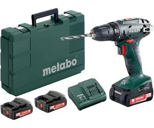 Metabo Coffret perceuse-visseuse sans fil 14,4 V, 2 batteries et 1 chargeur