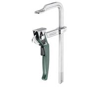 metabo Collier de serrage rapide - Envergure de 300 mm - Force de serrage 4000 N - Fixation rapide grâce au levier de serrage à grille - Force de serrage élevée pour une fixation sûre de différentes