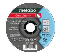 Metabo Combinator 125 x 1,9 x 22,23 mm, inox, meule de tronçonnage et d’ébarbage, modèle coudé metabo Quantité:25