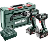 Metabo Combo Kit 18V 2.8.2 (Bs 18 L + Ssd 200 Lt) 1X4.0Ah 1X2.0Ah Metabox