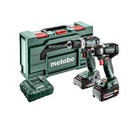 Metabo. Combo Kit 18V 2.9.2 (Bs 18 L Bl + Ssw 300) 1X5,2Ah 1X2,0Ah Metabox