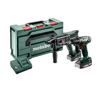 Metabo Combo Set 2.3.2 18 V Machines à batterie en kit 18 V (kit de machines dans metaBOX 165 L, BS 18 + KH 18 LTX 24) # 685216500
