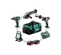Metabo Combo Set 4.3.2 18V LiHD Kit Combiné Sans Fil Dans Un Sac (2x 10,0 Ah)