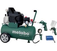 Metabo Compressor Basic 250-24 W + Lpz 4 230V 24L 8Bar 110L/Min Oil