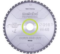 Metabo cordless cut wood - professional 216 x 30 x 1,2 mm 5°neg Z48 (628445000)