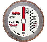 Metabo Dia-TS, 230x22,23 mm, professional, TP, 628155000