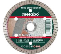 Metabo Disque à tronçonner diamanté76x10,0mmTP "Carrelage "professional""