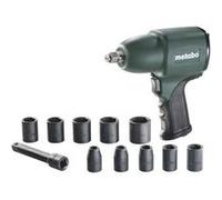 Metabo DSSW360 Boulonneuse à chocs à air comprimé 1/2" set dans coffret - 6,2/90 bar - 360Nm - 1/2" - 360 l/min