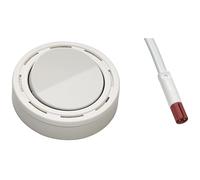 Metabo Elektra 53159801 Interrupteur à bascule rond intégré, 230 V, plastique, blanc