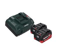 Metabo Ensemble de Base 18 V avec 2 Batteries LiHD 5,5 Ah et Chargeur ASC 145