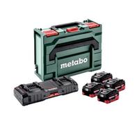 Metabo Ensemble de base Metabo 4x LiHD 10Ah + ASC 145 DUO + metaBOX Quantité:1