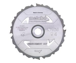 Metabo FibercementCutProf 165x20 4DFZ 5° Quantité:1
