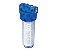 Metabo Filtre pour travaux d'eau domestique 1 1/4" de long, avec insert de filtre lavable (628817000) Hauteur : 310 mm, diamètre : 120 mm, débit d'eau : 6400 l/h