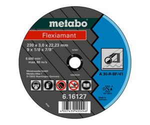 Metabo Flexiamant 180 x 3,0 x 22,23 acier, meule de tronçonnage, modèle droit metabo Quantité:25