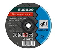 Metabo Flexiamant super 125 x 6,0 x 22,23 acier, meule d'ébarbage, modèle coudé metabo Quantité:25