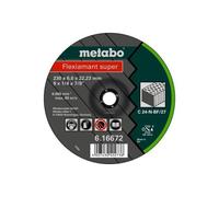 METABO Flexiamant super 125x6,0x22,23 pierre, disque de meulage, conception décalée (616731000)