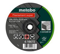 Metabo Flexiamant super 230 x 6,0 x 22,23 pierre, meule d'ébarbage, modèle coudé metabo Quantité:10