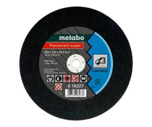 Metabo Flexiamant super 350 x 3,0 x 25,4 acier, meule de tronçonnage, modèle droit metabo Quantité:10