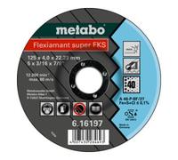 Metabo Flexiamant Super FKS 60, 125x4,0x22,23 Inox, meule d'ébarbage, modèle coudé metabo Quantité:10