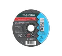 Metabo Flexiamant Super FKS 60125x4,0x22,23 Disque à ébarber InoxModèle déporté