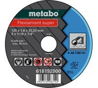Metabo Flexiarapid super 125x1,6x22,23 acier, 616192000