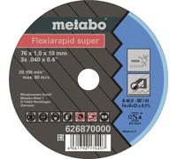 Metabo Flexiarapid Super 626870000 Disque à tronçonner 76 mm 5 pc(s) acier inoxydable