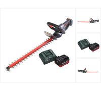 Metabo HS 18 LTX 45 Taille-haie sans fil 18 V 43 cm + 1x Batterie 8,0 Ah + Chargeur