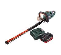 Metabo HS 18 LTX BL 75 Cisaille à haies sans fil 18 V 75 cm Brushless + 1x batterie 8,0 Ah + chargeur