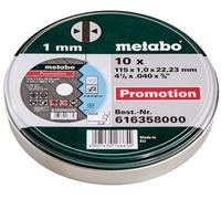 METABO Jeu de disques Promotion 115 mm (10 pièces) 616358000