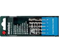 Metabo Jeu de forets à métaux 5 pces. avec queue six pans