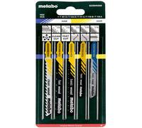 Metabo Jeu de lames pour scies alternatives métal, bois, plastique 5 pcs 623645000