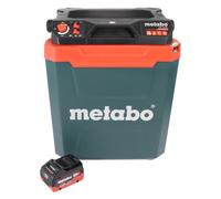 Metabo KB 18 BL Glacière sans fil 18 V avec fonction maintien au chaud 28 l Brushless + 1x batterie 8,0 Ah - sans chargeur