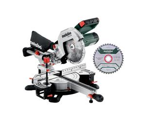 Metabo KGS 216 M Scie À Onglet - 1500W - 216 X 30mm - Poignée Quick - Avec Lame De Scie Supplémentaire