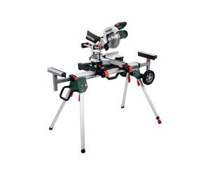 Metabo KGS 254 M Scie À Onglet - 1800W - 254 X 30mm - Poignée Rapide - Avec Support KSU 251